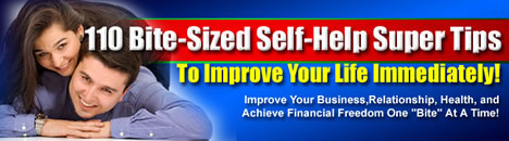 110 Bite-Sized Self Help Tips / 110�o�C�g�T�C�Y�̎����w�̓q���g�W �̃y�[�W��