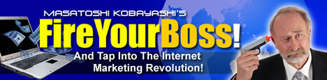 Fire Your Boss! �̃y�[�W��